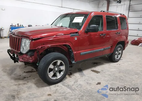 2008 Jeep Liberty Sport from USA, damaged, VIN 1J8GN28KX8W132315